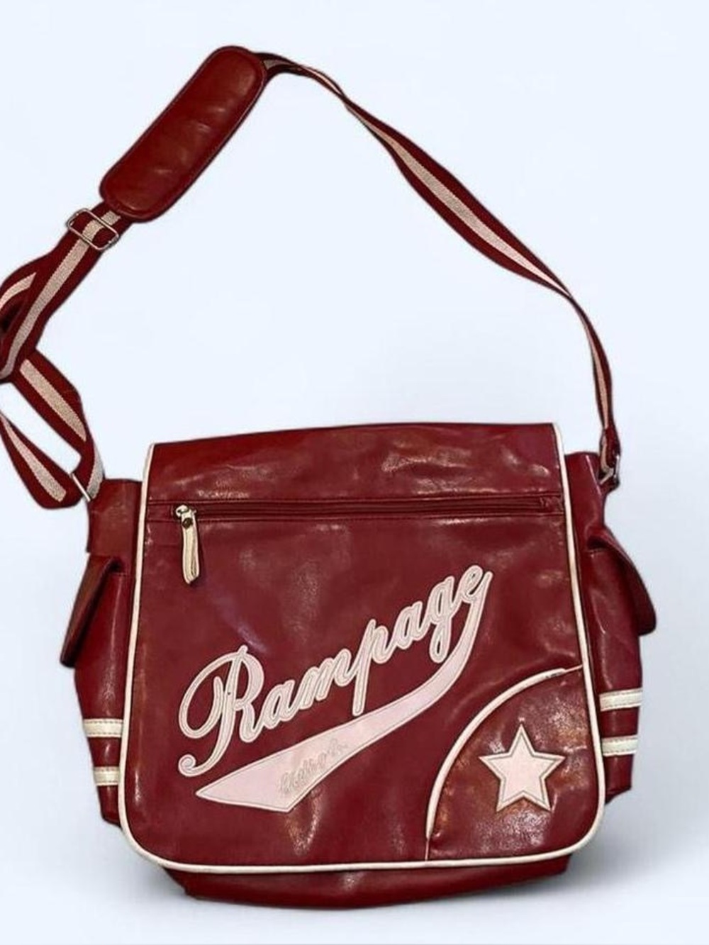 Vintage Rampage large messenger bag